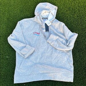 LMU LOYOLA MARYMOUNT Basketball Adidas Gray Men's Sweatshirt Hoodie Lion X-LARGE